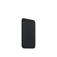 Кожаный кошелёк для iPhone 15 Pro с MagSafe - Тёмная ночь