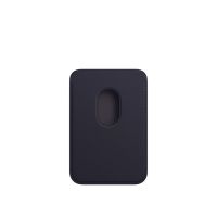 Кожаный кошелёк для iPhone 15 Pro с MagSafe - Чёрный