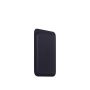 Кожаный кошелёк для iPhone 15 Pro с MagSafe - Чёрный