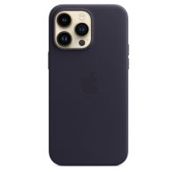 Кожаный чехол для iPhone 14 Pro Max с MagSafe - Фиолетовый