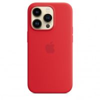 Чехол Silicone Case для iPhone 14 Pro Max, силикон, - Красный