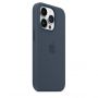 Чехол Silicone Case для iPhone 14 Pro Max, силикон, - Тёмно-синий