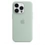 Чехол Silicone Case для iPhone 14 Pro Max, силикон, - Мятный