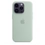 Чехол Silicone Case для iPhone 14 Pro Max, силикон, - Мятный
