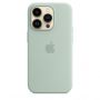 Чехол Silicone Case для iPhone 14 Pro Max, силикон, - Мятный
