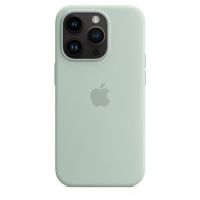 Чехол Silicone Case для iPhone 14 Pro Max, силикон, - Мятный