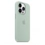 Чехол Silicone Case для iPhone 14 Pro Max, силикон, - Мятный