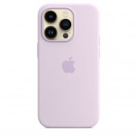 Чехол Silicone Case для iPhone 14 Pro Max, силикон, - Сиреневый