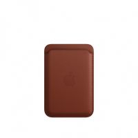 Кожаный кошелек для iPhone 14 Pro Max с MagSafe - Коричневый