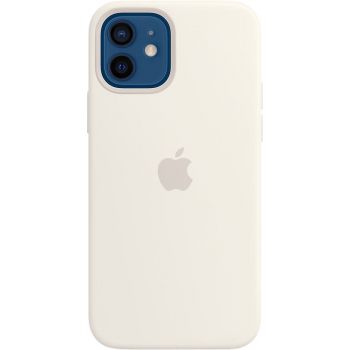 Чехол Silicone Case для iPhone 12/12 Pro, cиликон, белый