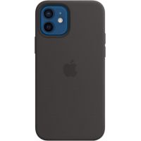 Чехол Silicone Case для iPhone 12/12 Pro, cиликон, чёрный