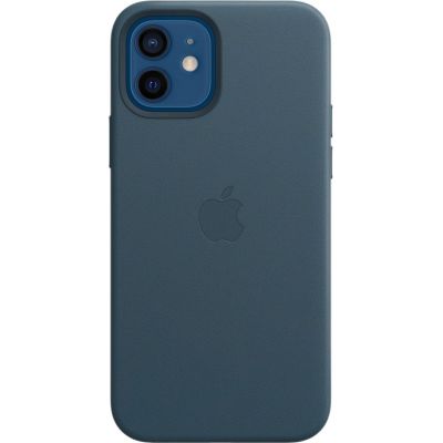 Чехол Leather Case для iPhone 12/12 Pro, кожа, «балтийский синий»