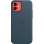 Чехол Leather Case для iPhone 12/12 Pro, кожа, «балтийский синий»