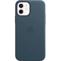 Чехол Leather Case для iPhone 12/12 Pro, кожа, «балтийский синий»