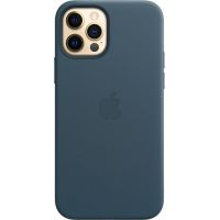 Чехол Leather Case для iPhone 12/12 Pro, кожа, «балтийский синий»