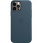 Чехол Leather Case для iPhone 12/12 Pro, кожа, «балтийский синий»