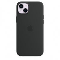 Чехол Silicone Case для iPhone 14 Plus, силикон, - Тёмная ночь