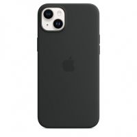 Чехол Silicone Case для iPhone 14 Plus, силикон, - Тёмная ночь