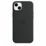 Чехол Silicone Case для iPhone 14 Plus, силикон, - Тёмная ночь