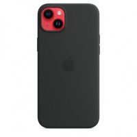 Чехол Silicone Case для iPhone 14 Plus, силикон, - Тёмная ночь