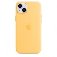 Чехол Silicone Case для iPhone 14, силикон, - Жёлтый