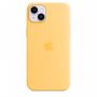 Чехол Silicone Case для iPhone 14, силикон, - Жёлтый