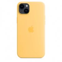 Чехол Silicone Case для iPhone 14, силикон, - Жёлтый