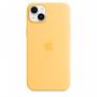 Чехол Silicone Case для iPhone 14, силикон, - Жёлтый