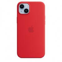 Чехол Silicone Case для iPhone 14 Plus, силикон, - Красный