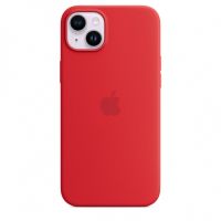 Чехол Silicone Case для iPhone 14, силикон, - Красный