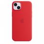 Чехол Silicone Case для iPhone 14, силикон, - Красный