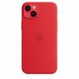 Чехол Silicone Case для iPhone 14, силикон, - Красный