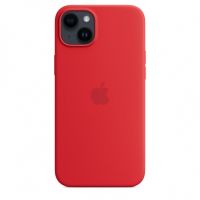Чехол Silicone Case для iPhone 14, силикон, - Красный