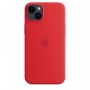 Чехол Silicone Case для iPhone 14, силикон, - Красный