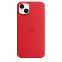 Чехол Silicone Case для iPhone 14, силикон, - Красный