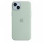 Чехол Silicone Case для iPhone 14, силикон, - Мятный