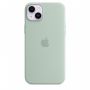 Чехол Silicone Case для iPhone 14, силикон, - Мятный