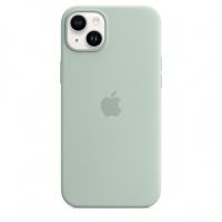 Чехол Silicone Case для iPhone 14, силикон, - Мятный