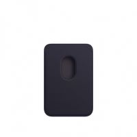 Кожаный кошелёк для iPhone 14 с MagSafe - Чёрный