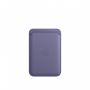 Кожаный кошелёк для iPhone 14 с MagSafe - Фиолетовый