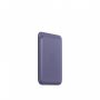 Кожаный кошелёк для iPhone 14 с MagSafe - Фиолетовый
