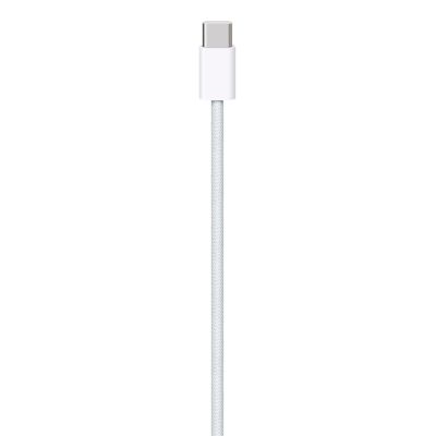 Кабель Apple USB-C Woven Charge 1м, (MQKJ3), Белый