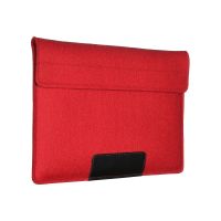 Чехол-конверт Alexander для MacBook Air 15'', войлок и кожа, красный