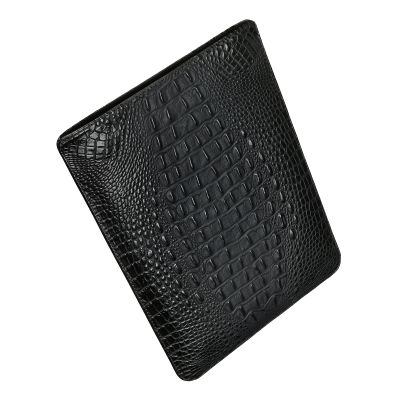 Чехол вертикальный Alexander для MacBook Air 15', кожа, кроко, чёрный