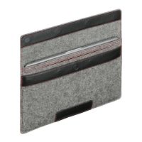Чехол-конверт с карманом Alexander для MacBook Pro 13" / Air 13", войлок и кожа, светло-серый
