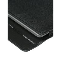 Чехол-конверт Alexander для MacBook Pro 13" / Air 13", кожа, классика, чёрный