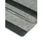 Чехол-конверт Alexander для MacBook Pro 13" / Air 13", войлок и кожа, светло-серый