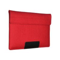 Чехол-конверт Alexander для MacBook Pro 16", войлок и кожа, красный