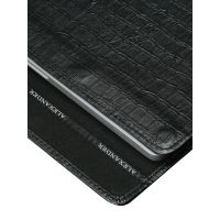 Чехол-конверт Alexander для MacBook Pro 16", кожа, питон, чёрный