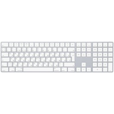 Клавиатура Apple Magic Keyboard с цифровой панелью, «серебристая»